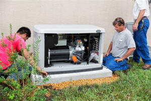 technicians-installing-a-whole-house-generator